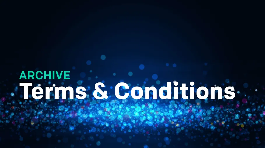 [How to] Write and Archive Terms & Conditions For an Online Promotion