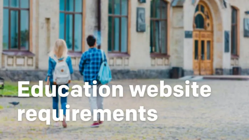 Complying with education sites standards - HEOA, FERPA & accessibility